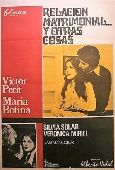 Relación matrimonial y otras cosas poster