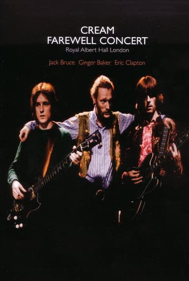 Cream – Farewell Concert poster