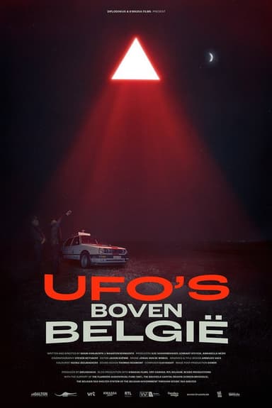 Ufo's boven België poster