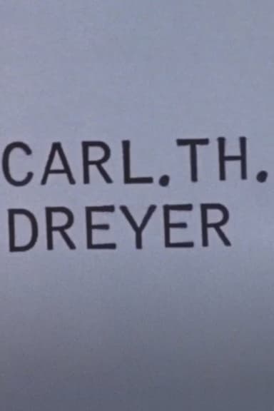Carl Dreyer poster