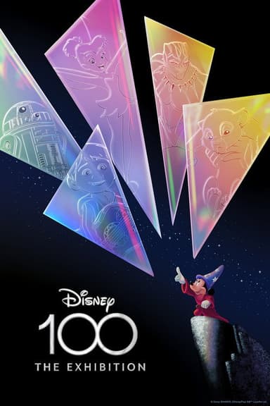 Disney100: The Exhibition poster
