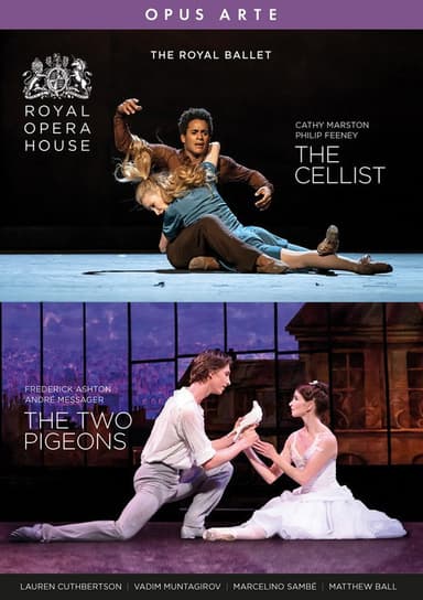 The Cellist and The Two Pigeons poster