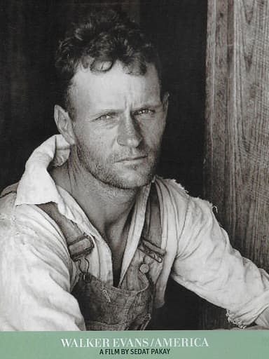 Walker Evans / America poster