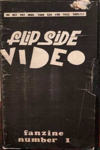 Flipside Video Fanzine Number 1 poster