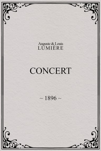 Concert poster