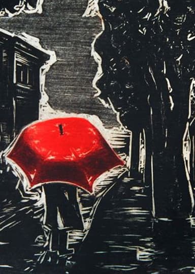O Guarda-Chuva Vermelho poster