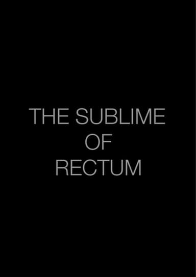 The Sublime of Rectum poster