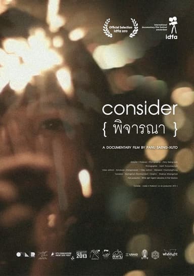 Consider poster