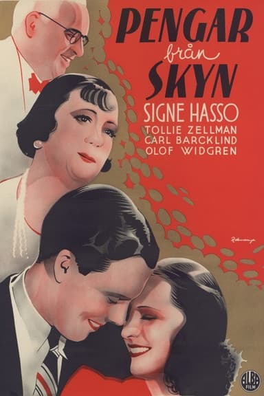 Pengar från skyn poster