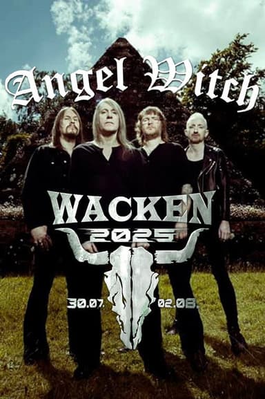 Angel Witch Live at Wacken poster