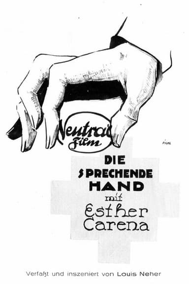 Die sprechende Hand poster