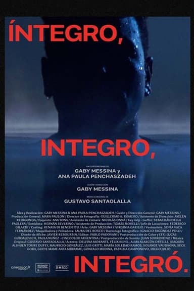 Íntegro, Integro, Integró poster