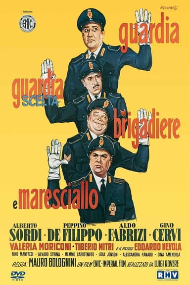 Guardia, guardia scelta, brigadiere e maresciallo poster