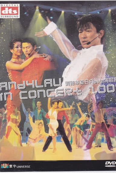 刘德华2001夏日Fiesta演唱会 poster