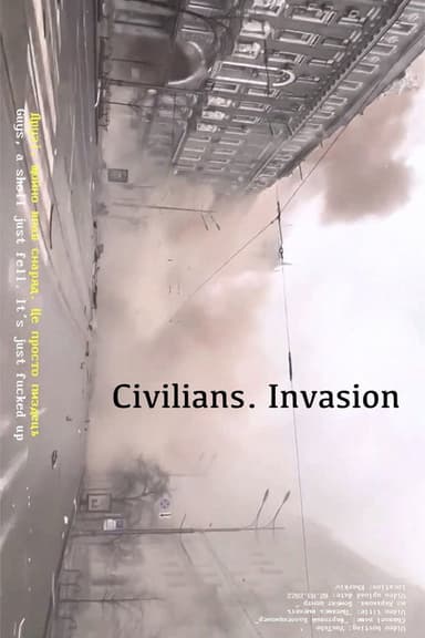 Civilians. Invasion poster