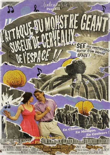 Attack of the Giant Brainsucker Monster From Outer Space poster