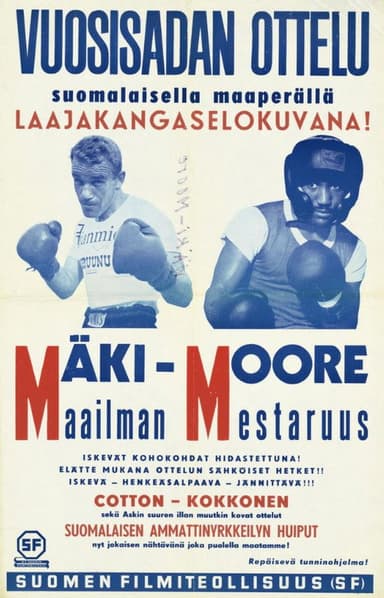 Mäki Moore World Championship poster