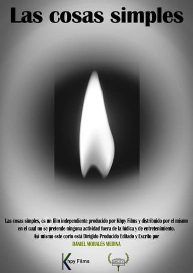 Las cosas simples poster