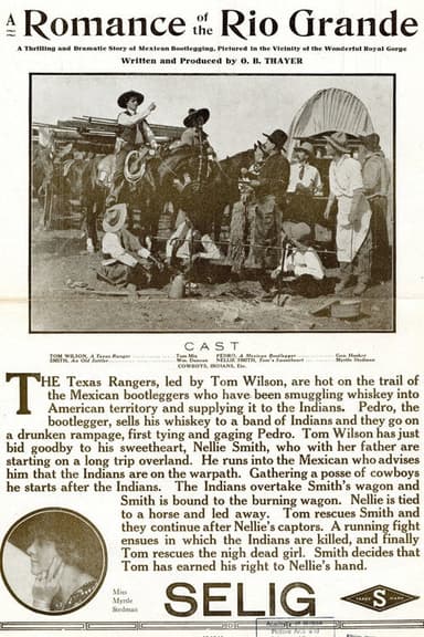 A Romance of the Rio Grande poster