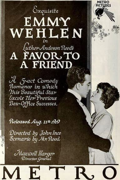A Favor to a Friend poster