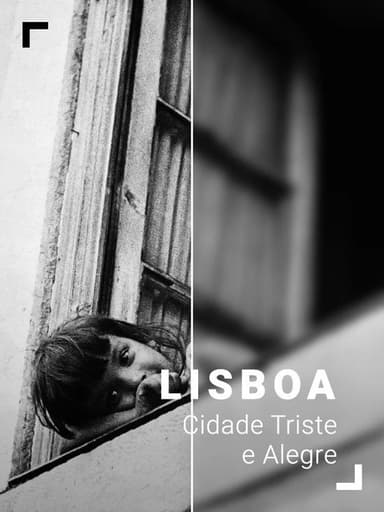 Lisbon, Sad and Happy City poster