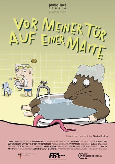 On the Mat Outside My Door poster