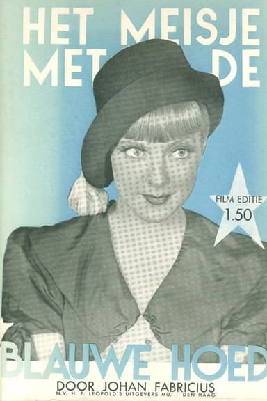 Het Meisje met den Blauwen Hoed poster