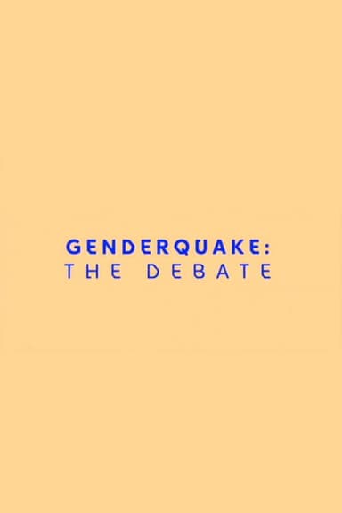 Genderquake: The Debate poster