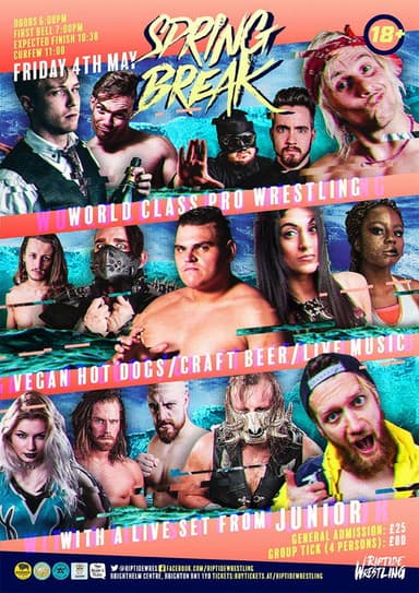 RIPTIDE: Spring Break poster