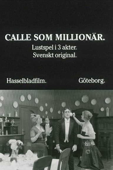 Calle som miljonär poster