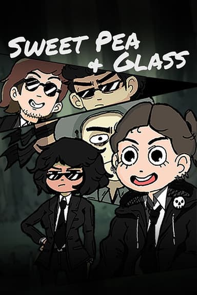 Sweet Pea & Glass poster