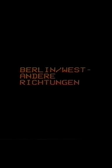 Berlin/ West-Andere Richtungen poster
