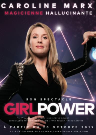 Caroline Marx - Girl Power poster