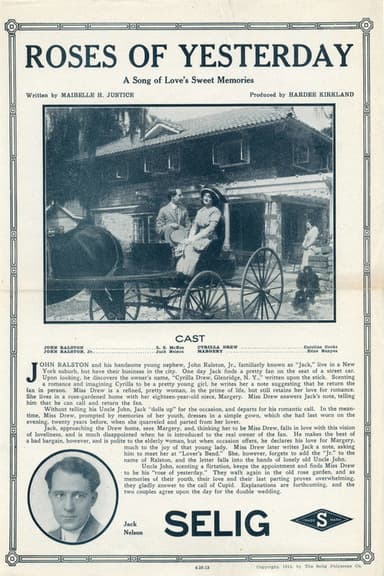 Roses of Yesterday poster