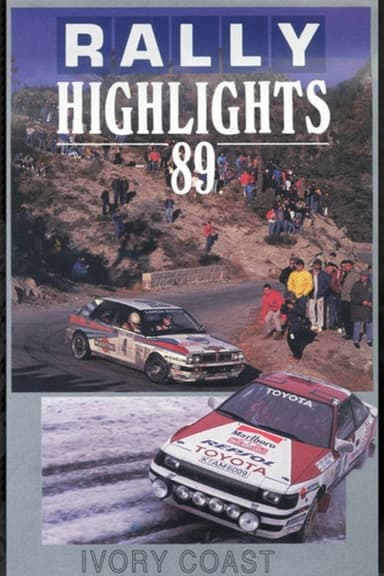 Ivory Coast Rally 1989 poster