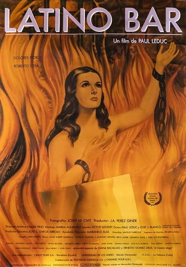 Latino Bar poster