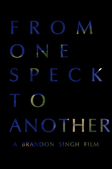 From One Speck to Another poster