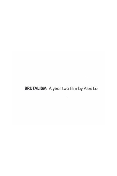 BRUTALISM poster