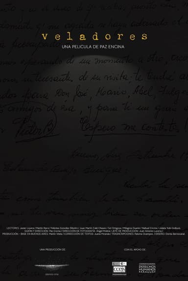 Veladores poster