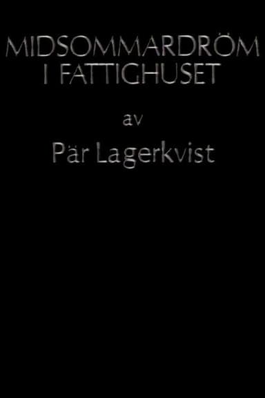 Midsommardröm i fattighuset poster