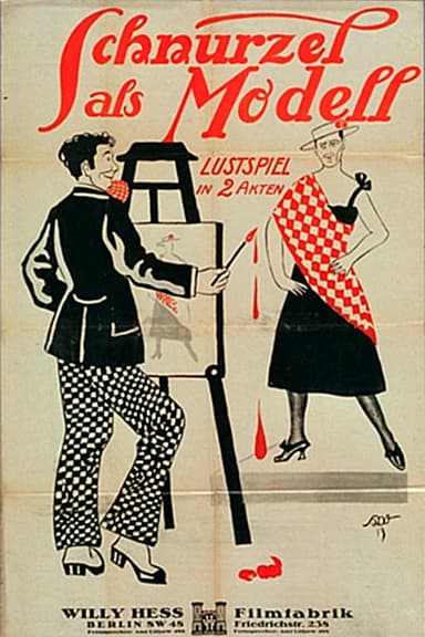 Schnurzel als Modell poster