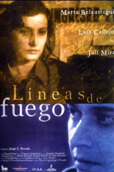 Líneas de fuego poster