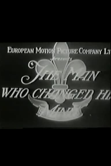 The Man Who Changed His Mind poster
