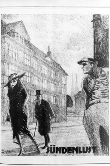 Sündenlust poster