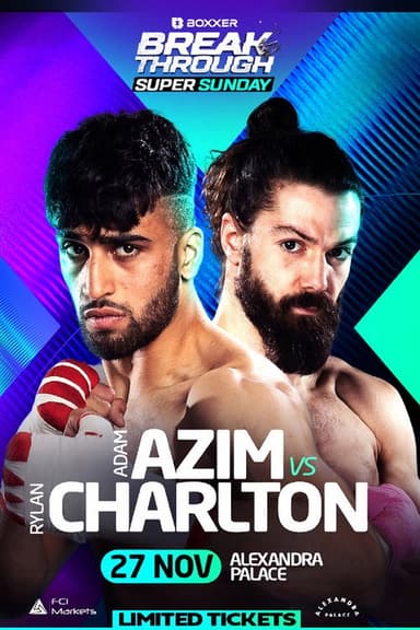 Adam Azim vs. Rylan Charlton poster