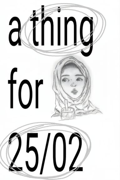 a thing for 25/02 poster