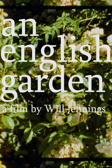 An English Garden poster