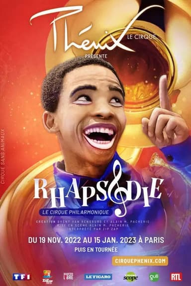 Phénix Rhapsodie, le cirque philharmonique poster