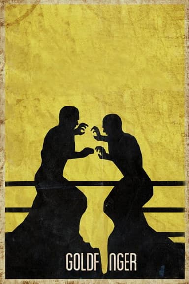 CHIKARA Goldfinger poster