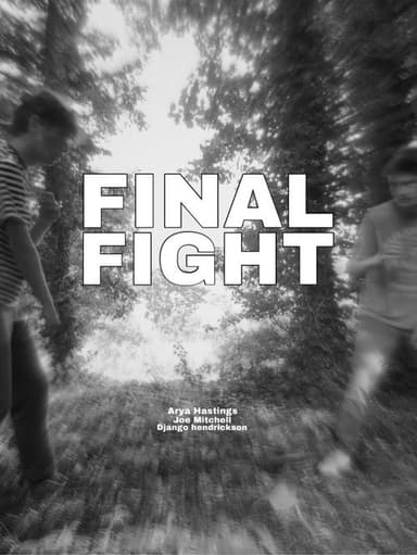 FINAL FIGHT poster